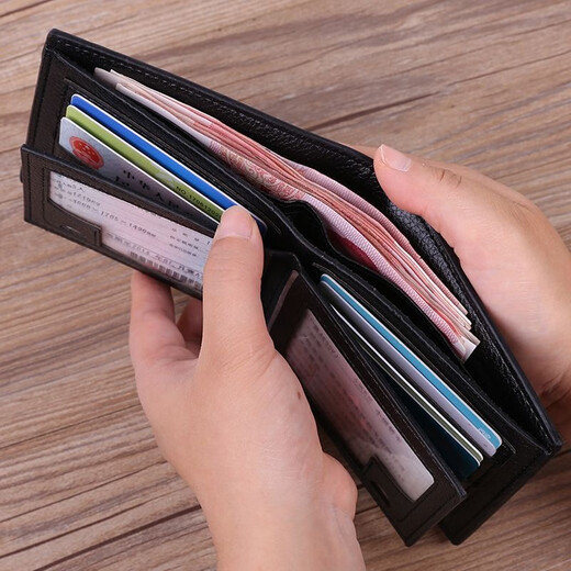 Billet de billetera sencillo estilo delgado de estilo tortuoso alumno de billetería