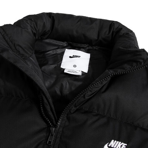 耐克（NIKE）男装保暖棉服马甲 春季新款运动服户外防风棉衣背心外套休闲上衣 FB7374-010 S