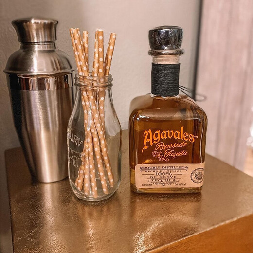 Agavales Goldmarkierung Agave Reposado Mexikanischer Wein 750 ml Tequila Wein 750 ml