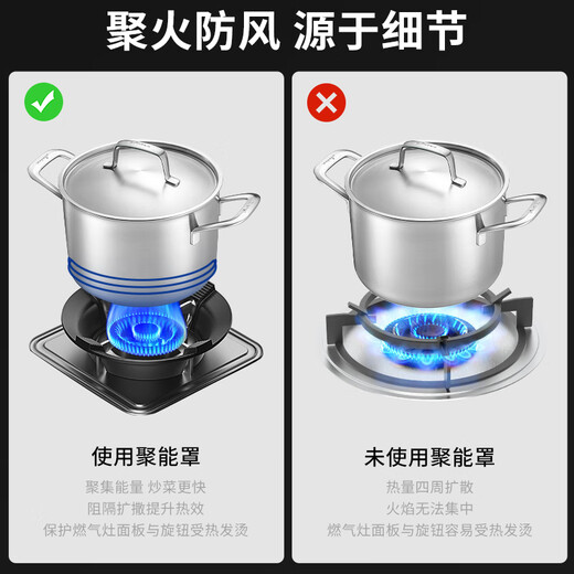 Muvi gas stove bracket, windproof, fire-concentrating, energy-saving cover, non-slip pot holder, stove table bracket, stove stove head bracket, universal
