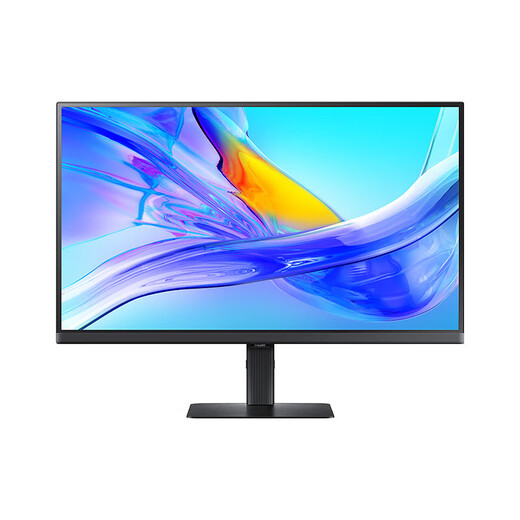 Samsung (SAMSUNG) 4K vertical screen, eye-friendly office, professional design, split screen, secondary screen, high refresh rate for e-sports games, ultra-clear screen, desktop notebook external extension screen, computer monitor, 27-inch 60Hz IPS screen S27D804UAC official direct flagship store