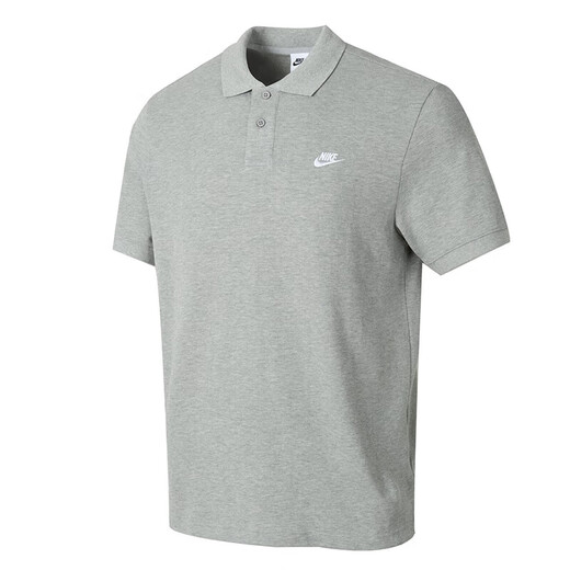 耐克（NIKE）t恤女装 2025春季新款运动服情侣休闲服翻领全棉透气Polo衫男短袖 FN3895-063/偏大/晒图退5【元】 S 165/84