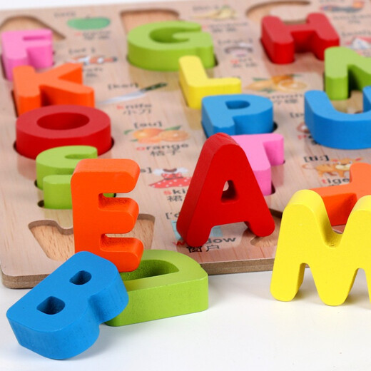 DBS Montessori früh Bildung Bildungsspielzeug digitales Mutter-Kennzeichnungsbrett Holzkinder Baby Puzzle Baby Kognitive Lernen [große Größe]