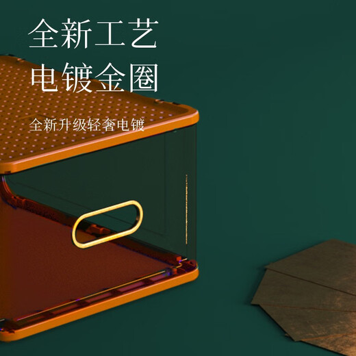 Naiben shoe box storage box transparent drawer type hard plastic shoe rack shoe cabinet shoe storage cabinet shoe storage artifact large size 10 high-grade gray (34*26.3*17.2)