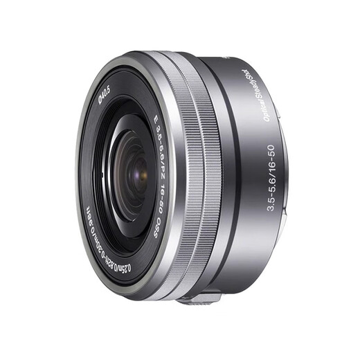 Sony (SONY) E 16-50mm F3.5-5.6 APS-C format standard zoom lens suitable for mirrorless cameras E10 A6400 a6100 a6000 a6300 a5100 E PZ16-50 Silver Tianli DMCUV Kit