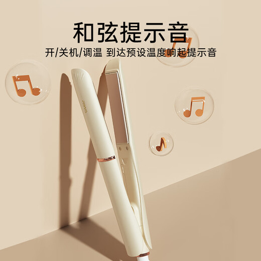 RIWA Splint Curling Iron Straight Clip Negative Ion New Year Gift Hair Straightening Plinth Curling and Straightening Dual-Purpose Men and Women Bangs Clip Inner Buckle Straightening Anti-perm Birthday Gift RB-8160