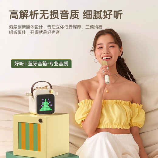 Sony Ericsson (soaiy) SK15s microphone microphone karaoke microphone audio all-in-one wireless Bluetooth speaker singing special artifact family ktv audio set children's microphone