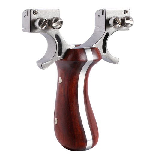 XIFANLI Solid Wood Slingshot High Precision No-Tie Acero inoxidable Alta potencia Alta Aplanador de cuero Competitivo Ciudadero Competitivo Captura de dragón Doble de seda al aire libre 9225 (Año horizontal + Año pequeño) Sólido