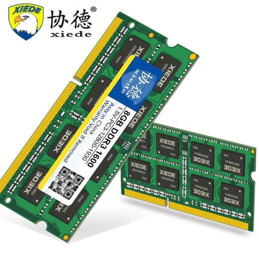 Laptop Xiede DDR3 1600 8G 1.5V Memoria de la computadora Stick PC3-12800 8G