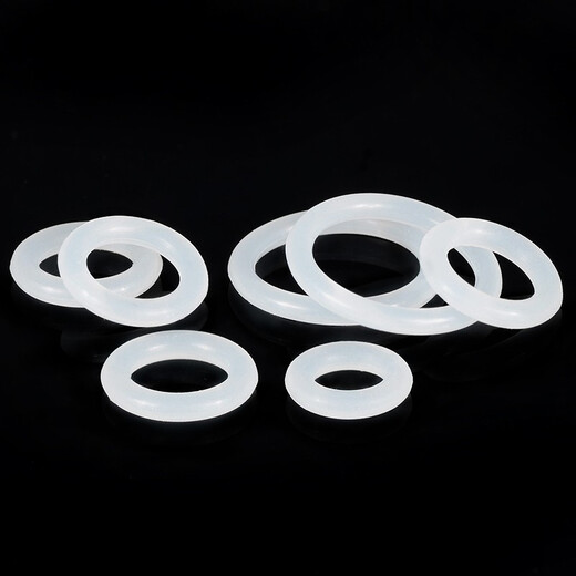 Jinggong silicone sealing ring o-ring sealing ring o-ring silicone gasket silicone o-ring rubber gasket rubber ring silicone gasket outer diameter 8 * wire diameter 2 (500 pieces)