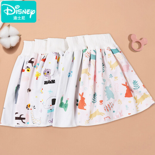 Disney Baby Quit Windel Wet Training Hosen bei Nacht wasserdicht und leckeres Harnrock für Frühlings- und Sommer -Kinderbettwettungsartefakt farbenfrohe süße Kaninchen L.