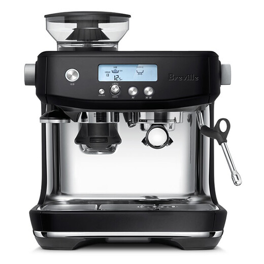 Breville BES878 semi-automatic espresso machine for home use, coffee powder making, multifunctional coffee machine, black truffle
