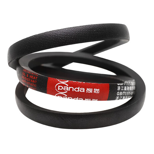 熊猫PANDA三角带硬线传动带包布带V型带A型A900-1473Li耐磨耐高温工业皮带 熊猫A1372Li