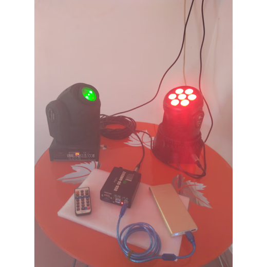 USB-DMX512 console 1024 controller SD card recording offline playback DMX to RS232/485 controller FQSD512-PR RS485 (512 channels)