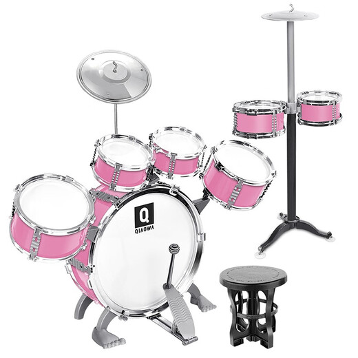 Baby, Kindertrommeln, Jazz-Drum Music Toys 2 Percussion Instruments 1 frühe Bildung 3-6 Jahre alt