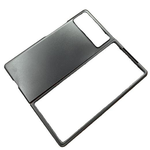 Quqi House is suitable for Xiaomi MIXFOLD2 mobile phone case black front cover frame hard shell folding screen plastic PC protective case Xiaomi Mixfold2 black hard shell front cover 1 pc