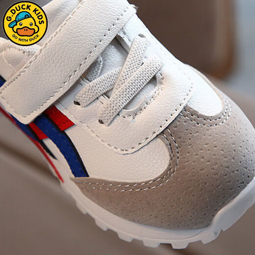 G.DUCKKIDS little yellow duck 1-2-3-4-5 years old spring and autumn baby toddler shoes children's non-slip shoes boys and girls soft-soled sports shoes summer single shoes green (too small, take 2 sizes larger) 23 yards inner length 14.5cm