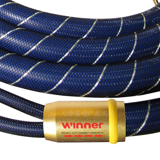 Tianyi (Winner) SC-6 golden krait fever speaker cable hifi speaker cable banana head audio cable 2.5 meters 2.5m