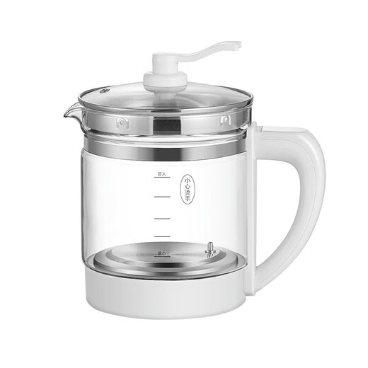 Health pot glass single pot accessories universal pot body glass pot body naked pot sold separately Royalstar Jinzheng small pumpkin Sihuan No. 3-316 white-1.8L single pot