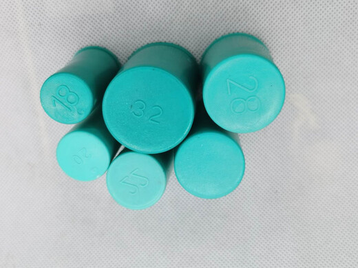 XMSJ Rebar Protective Cap Rebar Wire Head Protective Cap Plastic Rebar Straight Thread Protective Cap 12 Rebar Protective Caps 2000 pcs