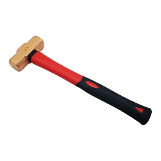 Nobelio off-white 7.2kg/16p explosion-proof instrument explosion-proof copper octagonal hammer ball-head hammer copper octagonal hammer sledge hammer hand hammer