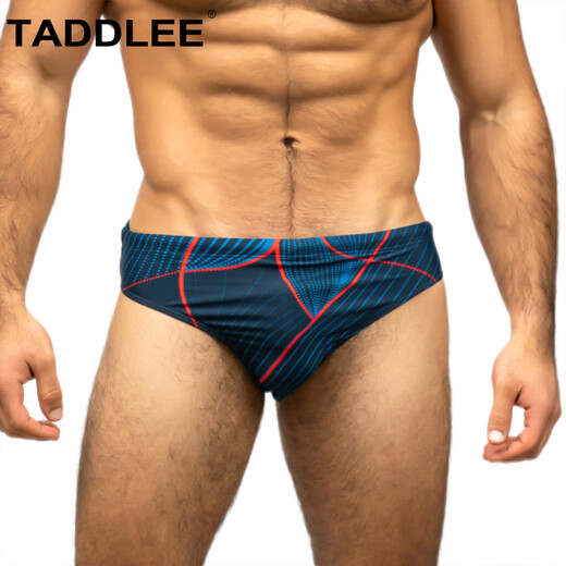 TADDLEE briefs men's large size quick-drying sports men's swimming trunks loose casual men's swimsuit low-waist swimming shorts TAD-2022QZ-105 S 155-185cm 45-60kg