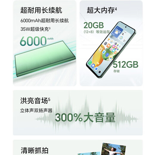 Hallo Nova 60plus Smart Select Five-Star Super Anti-Fall 6000mAh Lange Akkulaufzeit [Huawei Mate60] Optionales, großer Bildschirm Eye-Schutz älter