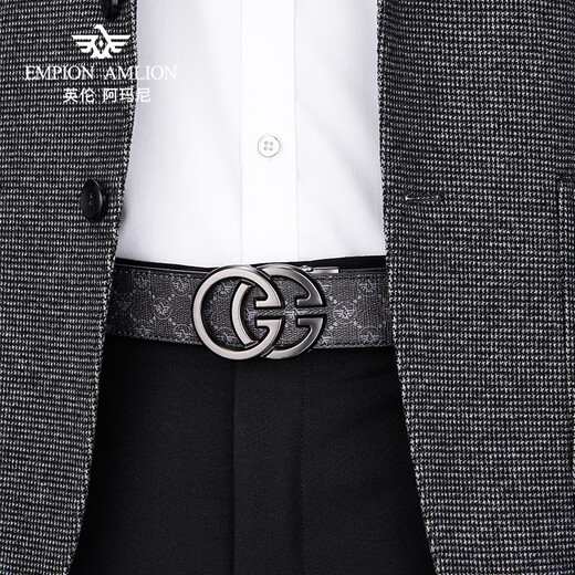 Redce Amangni British Armani Belt Men's Men's To Tope Tope International Brands 2024 Новый 100% чистый пояс ковхии 6628 Цвет пистолета личи