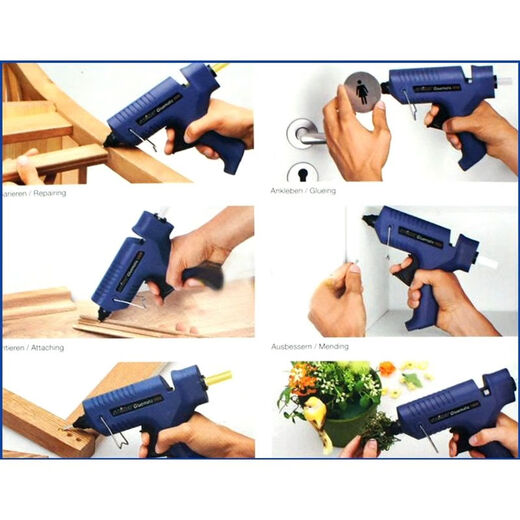 LISMSTEINEL Germany GL-5000 wireless regenerative hot melt glue gun wood plastic metal 1mm long mouth