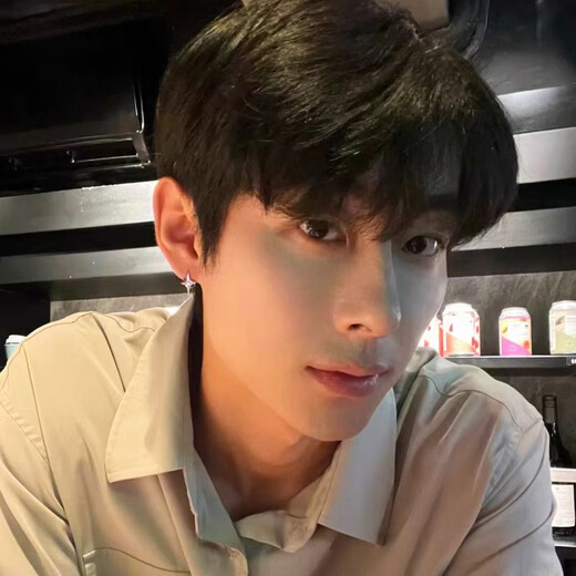 MOLC Star Earrings Men's Ear Hole Niche Design High-end Silver Earrings Men's and Women's Earrings Birthday Gift E3354 Three-dimensional Star Earrings