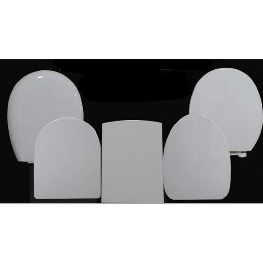 Hengming Chong Geeignete Toilettenabdeckung Universal Toilettenabdeckung Ablauf des Sitzrings Accessoires AB1240/1286/1118 L-Typ Abdeckung 1190 1271 1283 1127
