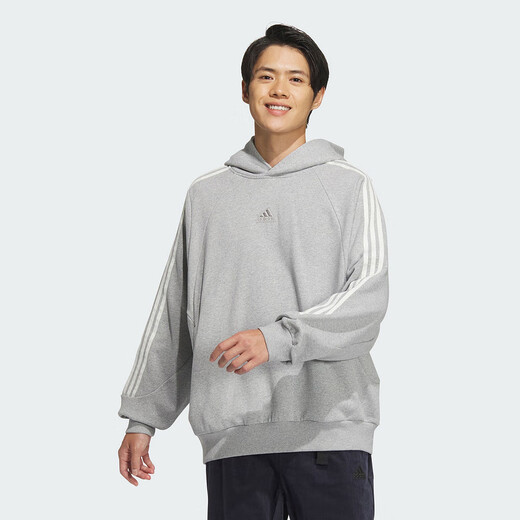 阿迪达斯（adidas）2024冬中性时尚潮流百搭连帽卫衣 JI6636 XXS