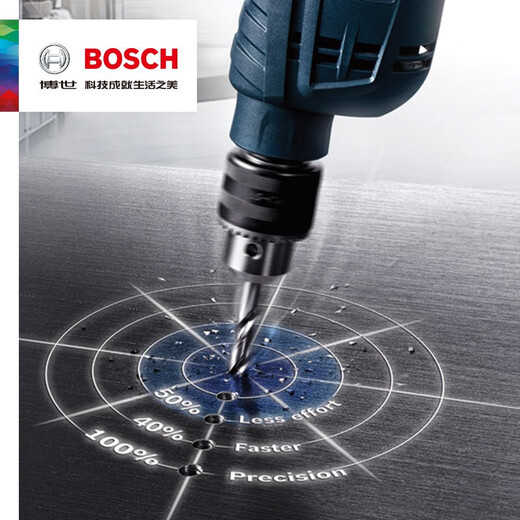 Bosch (BOSCH) high-speed steel grinding straight handle twist drill bit accessories woodworking metal drill iron hand drill bit rotary head Bosch drill bit 1.0mm single