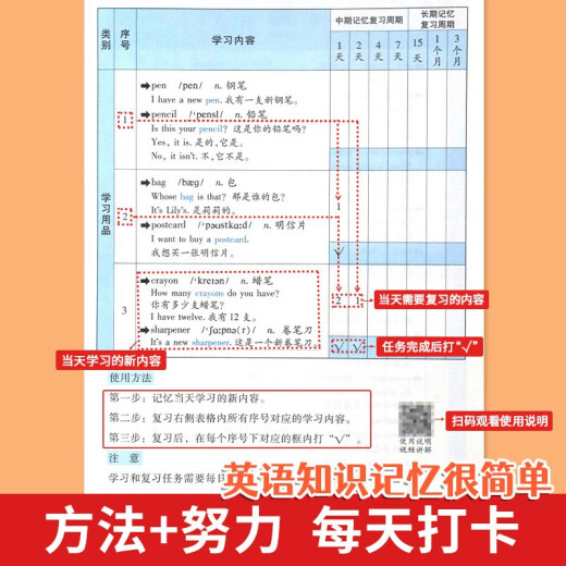 [Nueva versión genuina] [Entrega de velocidad] Método de la memoria de Ebinhaus Los estudiantes de la escuela primaria deben memorizar las palabras de inglés 654 Memorización de casos Plan de verificación Practice Usted Xiaozhuan Primaria Escuela Primaria El libro de texto de inglés sincronizado debe memorizar palabras de esquema de palabras liao Jing Liaoning University Press