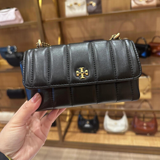 汤丽柏琦（Tory Burch）TB女士新款Kira系列迷你翻盖单肩包链条包斜挎包奢侈品潮牌送爱人 142567-724 均码