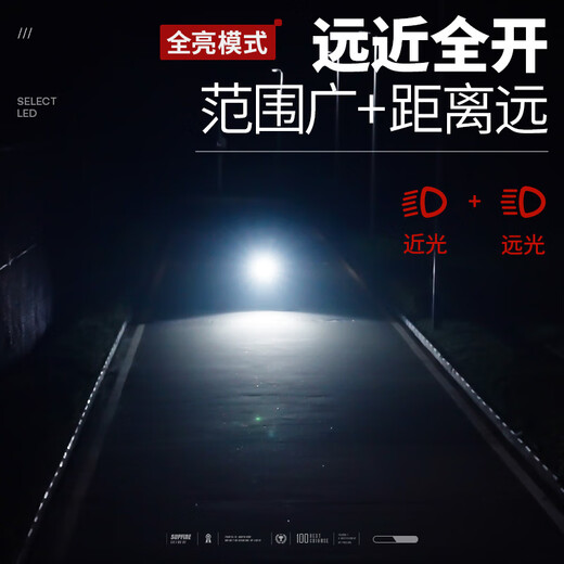 SupFire BL12 bicycle light headlight strong light flashlight USB charging night riding mountain bike road folding riding equipment