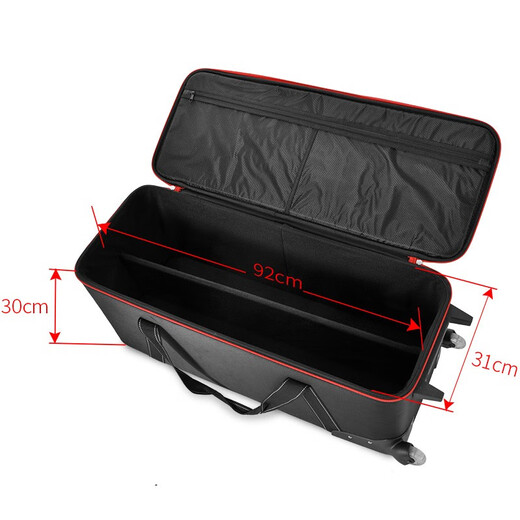 Jinbei professional standard set box, flash trolley box, double pulley, professional photography equipment accessories set box, moisture-proof pulley, trolley box, L92 quasi-professional set box