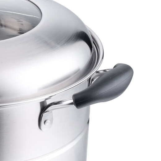 Shunda (SND) combination cover and bottom double-layer multi-purpose pot 304 stainless steel steamer gas stove induction cooker universal 28cm