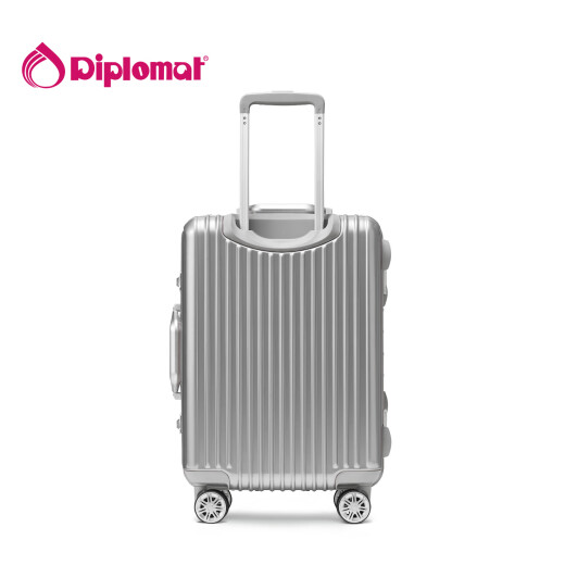 Diplomat Diplomat Aluminum Frame Trolley Case Starlight Check-In Suitcase 20-Inch Men's and Women's Travel Password Box TC-9032