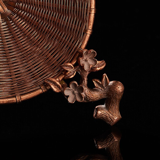 Rongshantang copper tea drain, tea filter, tea filter, tea strainer, hand-woven tea separator, spare parts, copper braided plum blossom tea drain