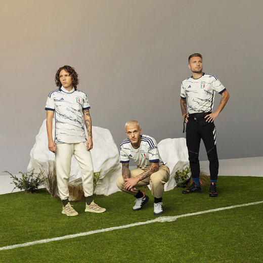 Adidas Italie 2023 Away Player version sportive jeu jersey à manches courtes HS9894 White HS9894 Spot instant