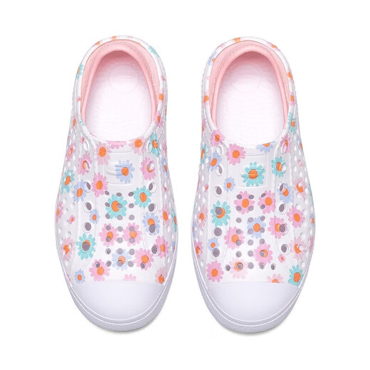 Skechers斯凯奇童鞋包头泡泡鞋女童凉鞋洞洞鞋儿童拖鞋沙滩鞋302114L