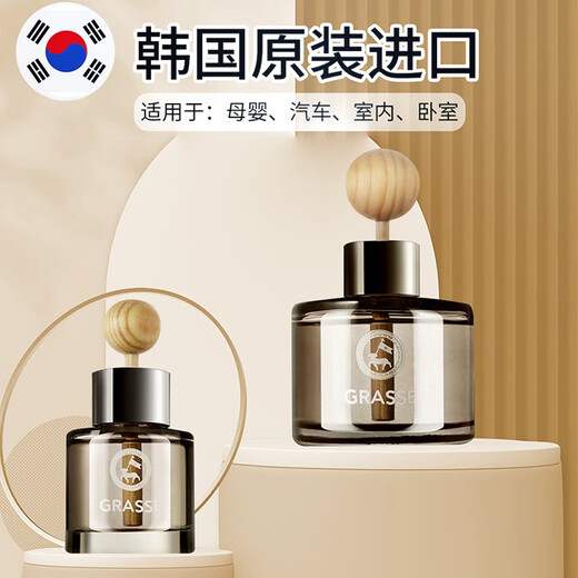 Jinniu Wang Bead de madera Aromaterapia Aromaterapia CAR Perfume CAR PERFUMENTS ORNAMENTOS [duradero] Peony de toronja 105ml 7371