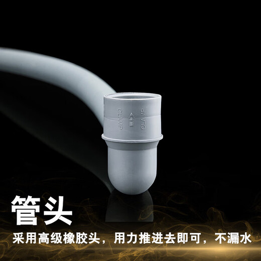 适配海尔滚筒洗衣机排水管加长管上排排水管延长管直接对接管配件 XQG100-BD14126L/BX12288