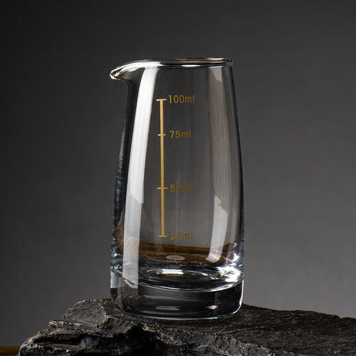 Runhuanian white wine glass set household wine divider small wine glass gift box Chinese wine set decanter wine measuring device with scale white 100 wine divider 6 pieces + 6 cups + cup holder