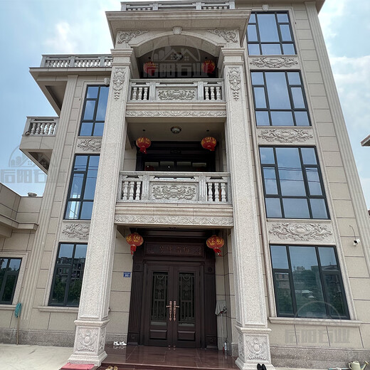 Kangxin Yashi Railing Guardrail Natural Granite Marble Outdoor Vase Column Roman Column Fence Stone Villa Support Customization Deposit