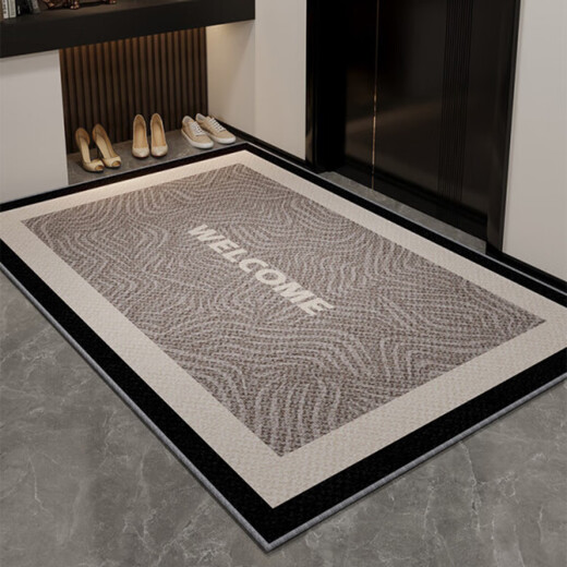 
VANMBO entrance door floor mat can be customized with high-end sense and dirt-resistant free washing entrance door light luxury American retro foot mat TB-719 120*140CM