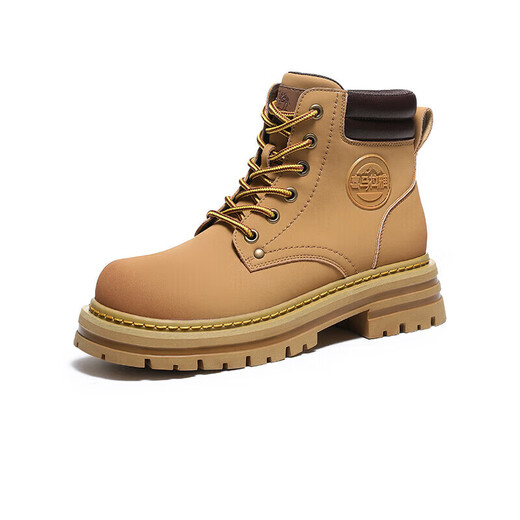 
Camel (CAMEL) [Long Travel] Women's Shoes Working Boots British Short Boots Big Yellow Boots Martin Boots Women's L23W076044 Orange 37