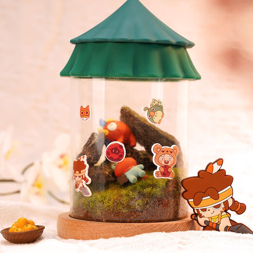 Comix mini world IP joint trendy little mochi stickers ins greeting card gucka hand account stickers cartoon decorative wall stickers children toys girls birthday gift MWCB0015 souvenir