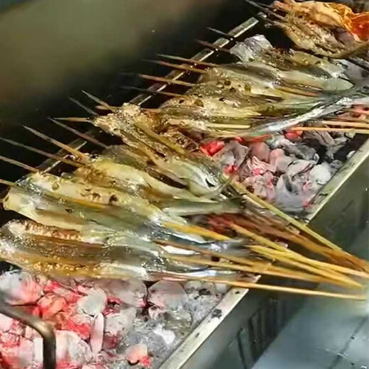 烧烤专用9-20厘米马步鱼干500g棒棒鱼针鱼片海鲜干货饭店用 宽片1517厘米一斤17-21条